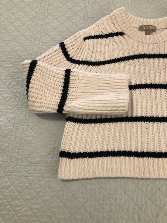 J Crew Heritage Fisherman sweater. Size XS. - Picture 3 of 10